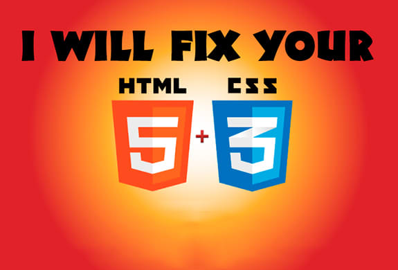 Gig Preview - Bugs fixing HTML,CSS, jquery  and responsive issue