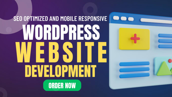 Gig Preview - Create professional wordpress website design and redesign