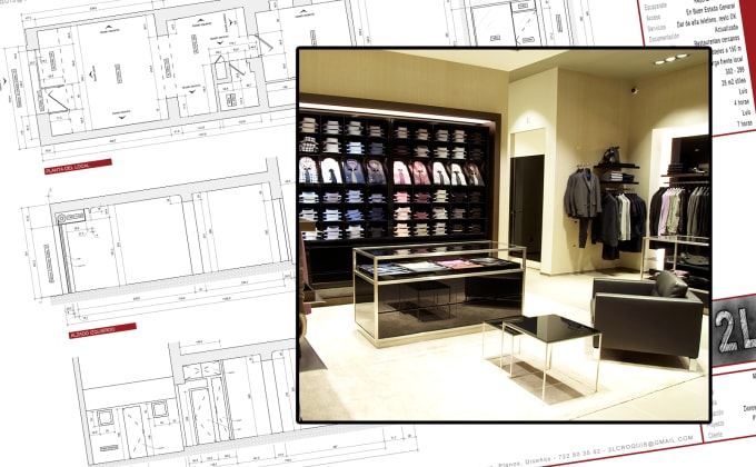 Gig Preview - Do retail store design, manufacture and installation