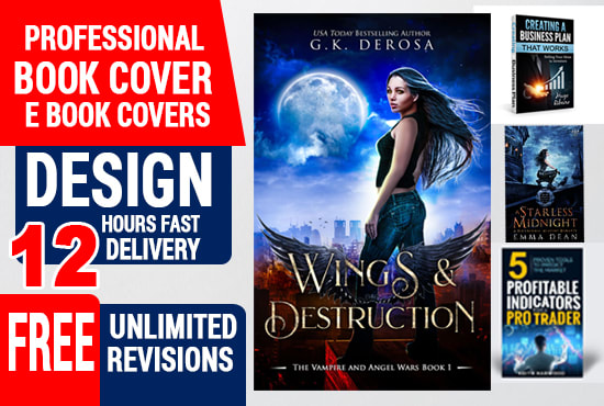 Gig Preview - Design a professional book cover and e book covers