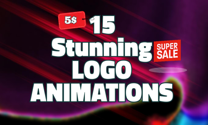 Gig Preview - Make 15 stunning logo animation videos or youtube intros