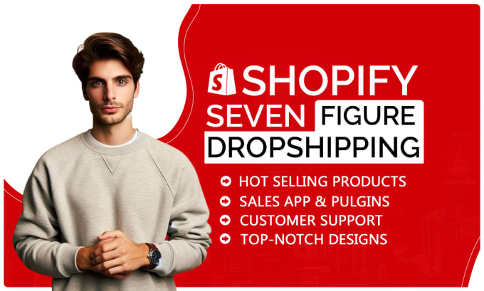 Bestseller - build automated dropshipping shopify store or create shopify dropshipping store