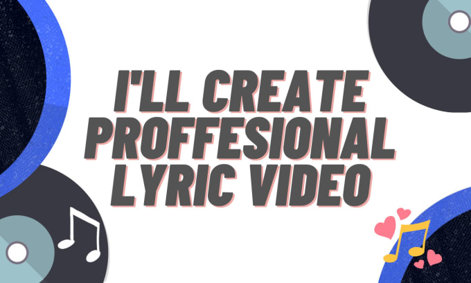 Gig Preview - Create a professional lyric video for your song