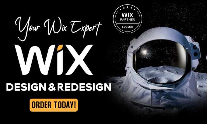 Bestseller - wix website design and redesign, wix studio website