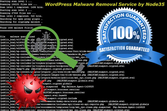 Gig Preview - Remove malware from wordpress site and improve security