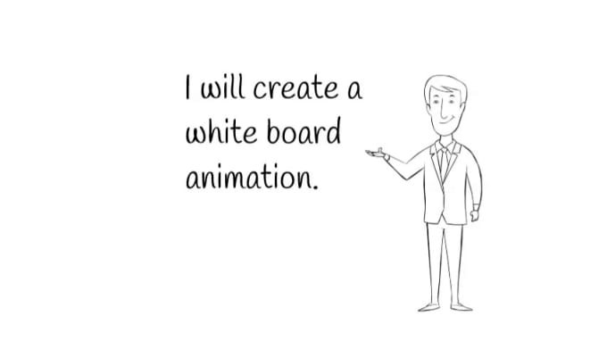 Gig Preview - Create a white board animation