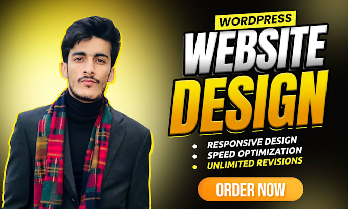 Gig Preview - Do responsive wordpress website design or redesign website