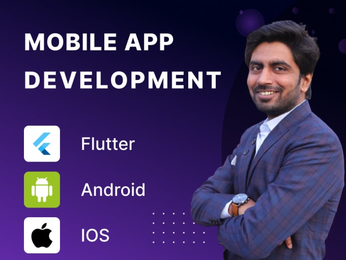 Gig Preview - Do mobile app development, kotlin, java, flutter, expert solutions, flutterflow