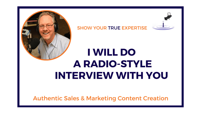 Gig Preview - Do a radio style interview with you to create great content