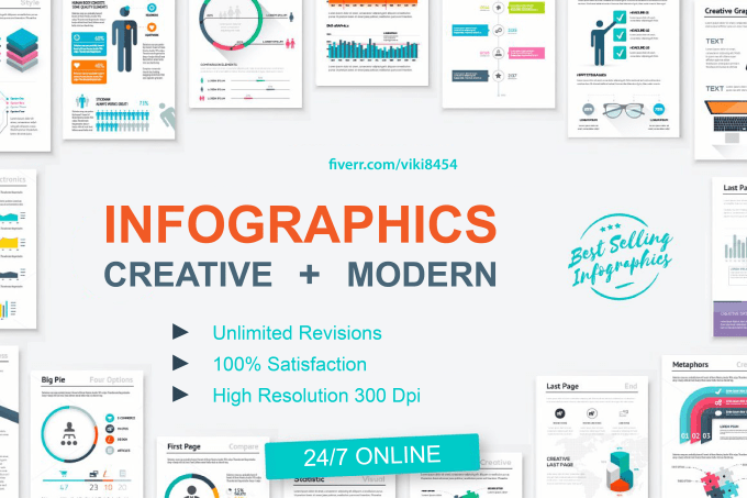 Gig Preview - Create infographic and  any graphic design work