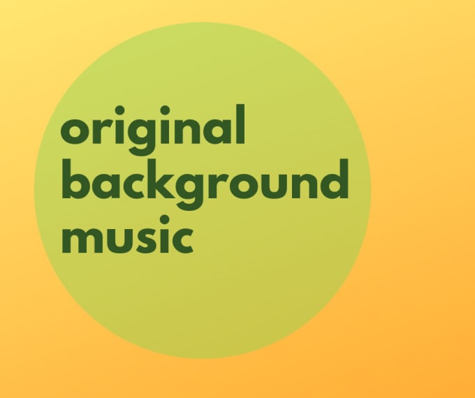 Bestseller - compose your background music for your project