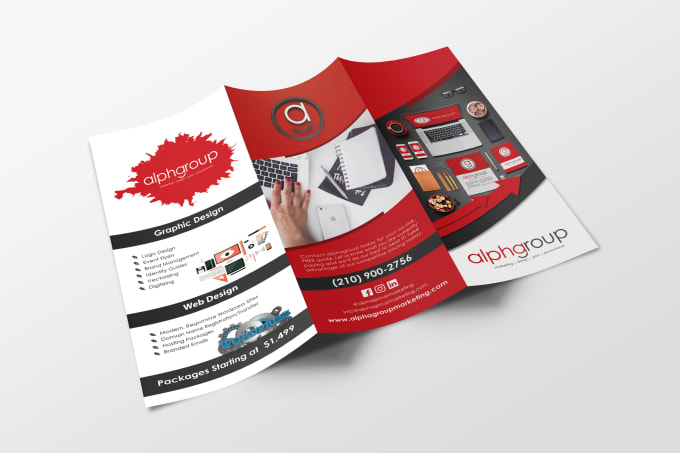 Gig Preview - Design business flyer, leaflet, bifold, trifold brochure