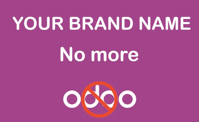 Gig Preview - Debranding odoo with your own brand provider to the client