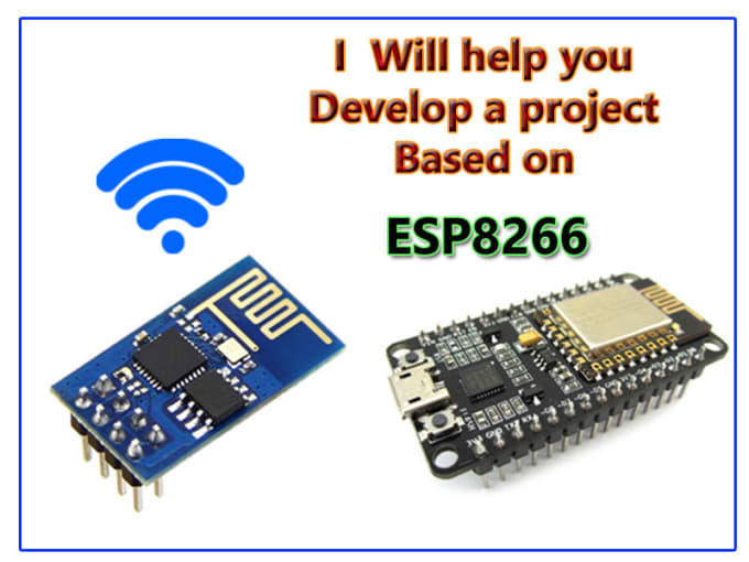 Gig Preview - Make esp8266, wifi, nodemcu arduino projects