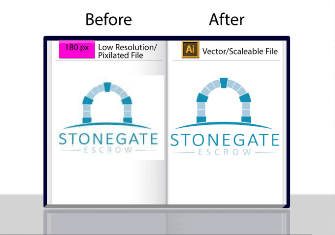 Gig Preview - Vectorize your logo with unlimited modifications