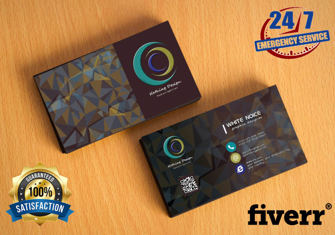 Gig Preview - Design outstanding 2 side business card in 24 hours