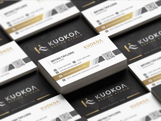 Gig Preview - Design outstanding business card design print ready