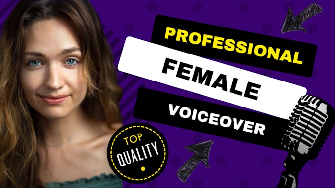 Bestseller - record a natural, american, female professional voiceover