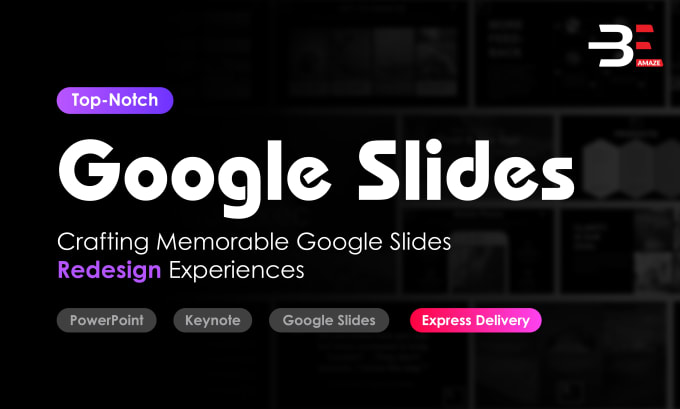 Gig Preview - Redesign amazing google slides for you