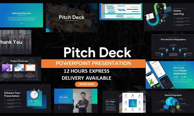 Gig Preview - Design pitch deck and powerpoint presentation