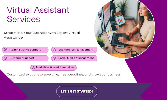 Gig Preview - Be your dedicated administrative virtual assistant