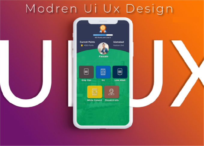 Gig Preview - Do stunning interactive UI UX design for mobile and website