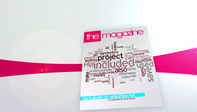 Gig Preview - Create 3d magazine promotional intro