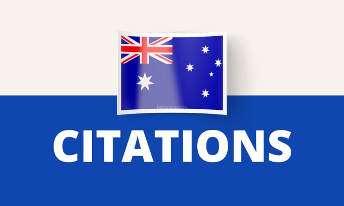 Gig Preview - Do 60 HQ australian citations for local search rank