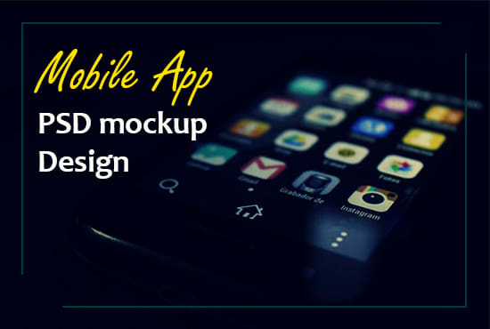 Gig Preview - Design mobile app UI mockup for android