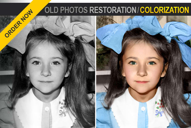 Gig Preview - Restore your old photos and make them coloured