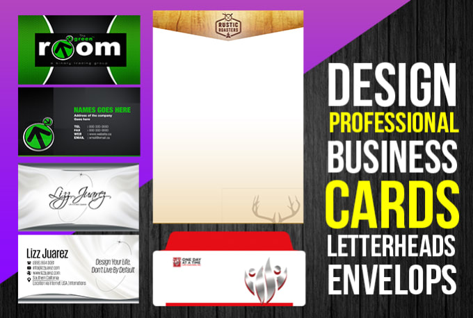 Gig Preview - Design professional business cards, letterheads