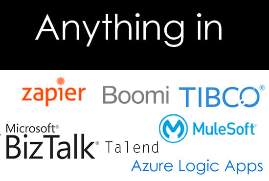 Gig Preview - Do any zapier, tibco, mulesoft, biztalk, boomi work