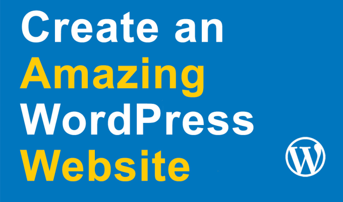 Gig Preview - Create a beautiful wordpress website for you