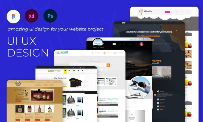 Gig Preview - Design your weblayout, homepage, splash, landing, software