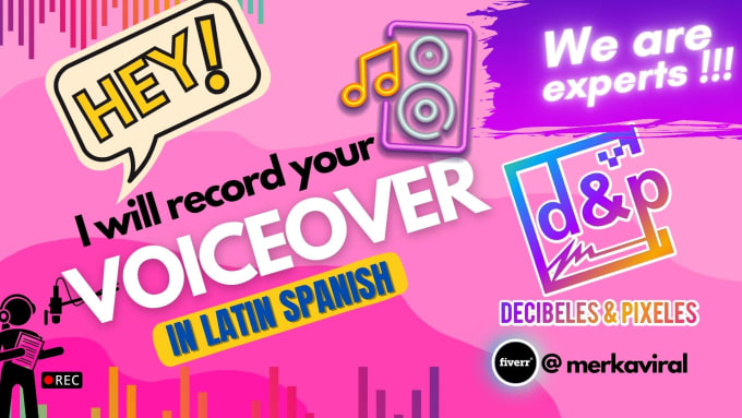 Gig Preview - Record your spanish voiceover for 15