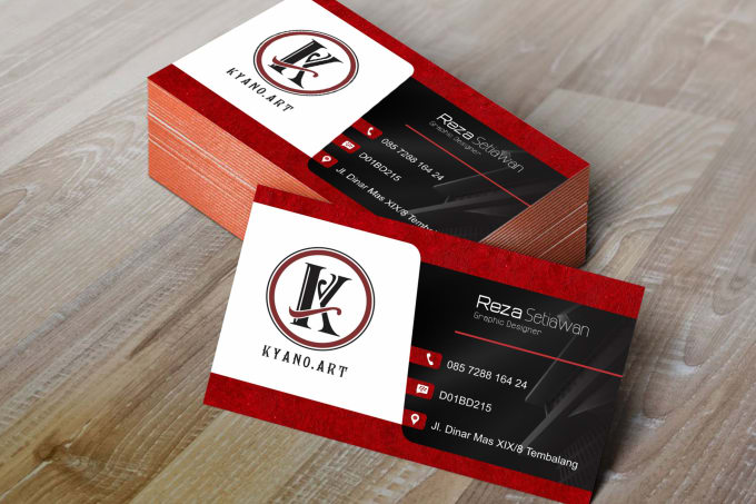 Gig Preview - Design business card with an elegant and aesthetic concept