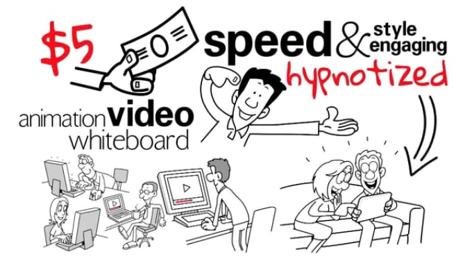 Bestseller - create a professional   whiteboard animation video for you