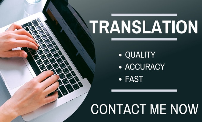 Gig Preview - Provide perfect translation services in english and arabic