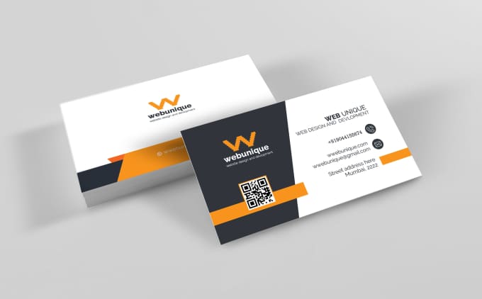 Gig Preview - Design an attractive, professional business card