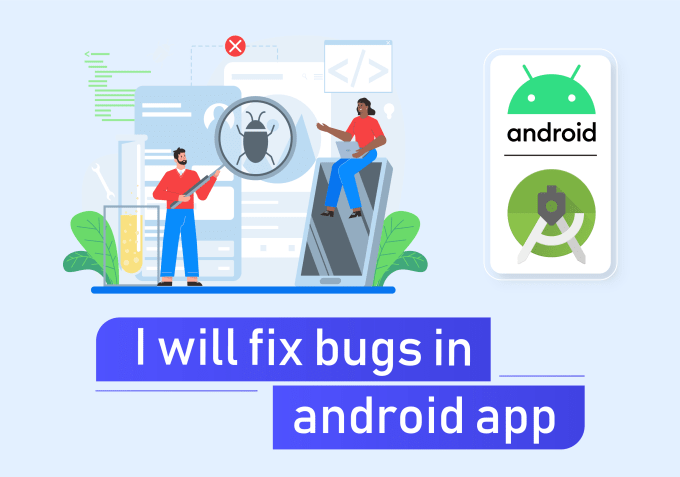 Gig Preview - Fix bugs in android app, gradle within few hours at low cost