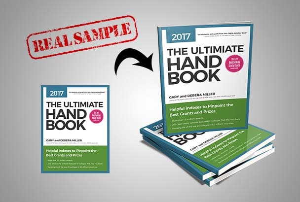 Gig Preview - Convert book cover to 3d image presentation mockup