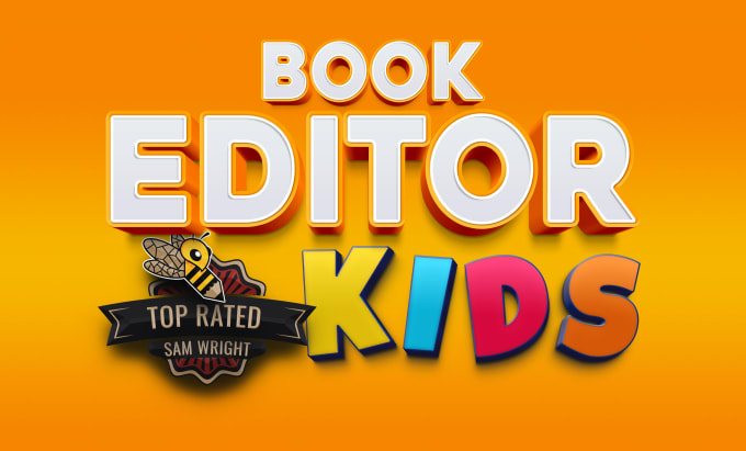 Gig Preview - Be your children book editor