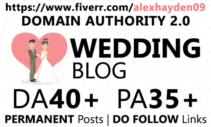 Gig Preview - Submit a guest post in wedding blog da 40 plus