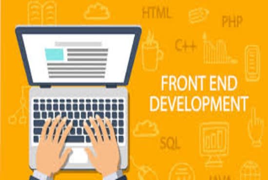 Gig Preview - Be your frontend developer