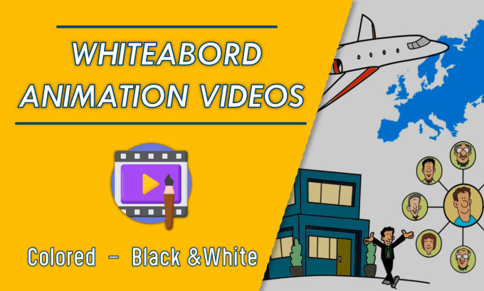 Gig Preview - Make an innovative whiteboard animated videos