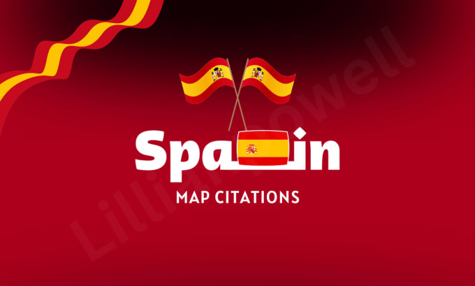 Gig Preview - Offer spain map citations for local SEO strategy