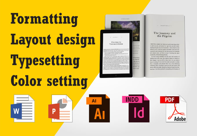 Gig Preview - Do formatting and layout design for book, catalog, magazine