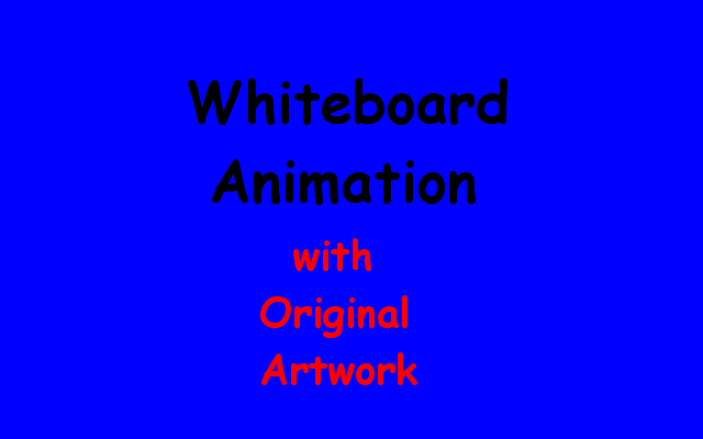 Gig Preview - Create an awesome custom whiteboard animation video