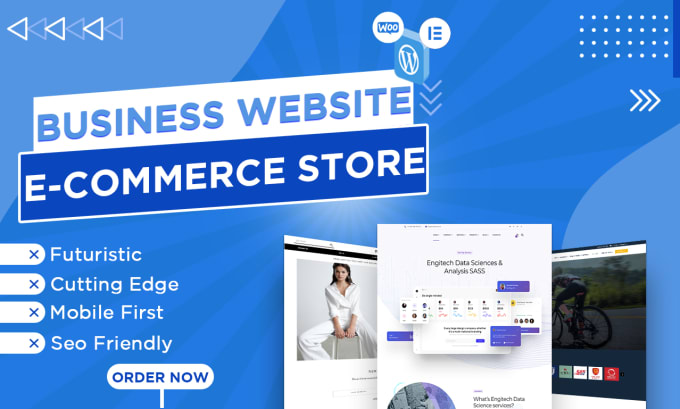 Gig Preview - Develop an eye catching wordpress website and ecommerce store