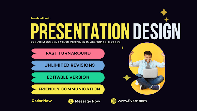 Gig Preview - Design powerpoint presentation pitch deck google slides and powerpoint template